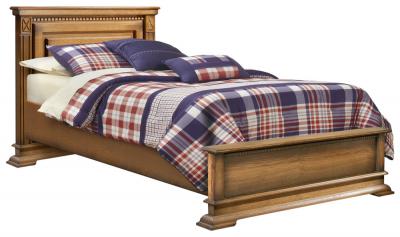 Кровать одинарная «Верди Люкс» с низким изножьем